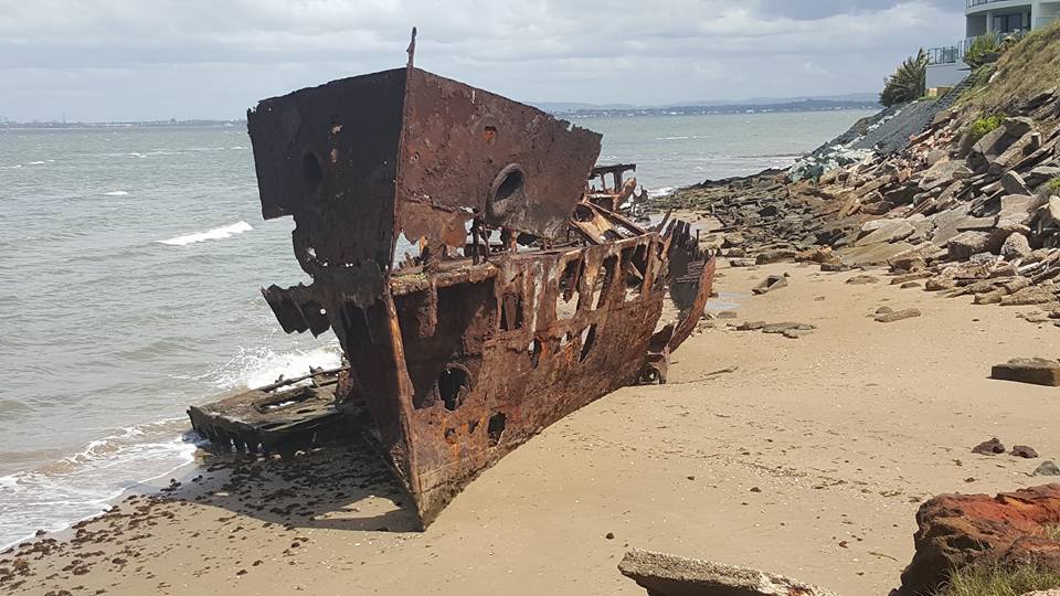 Gayundah bow pre collapse 21032016