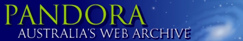 PANDORA archive